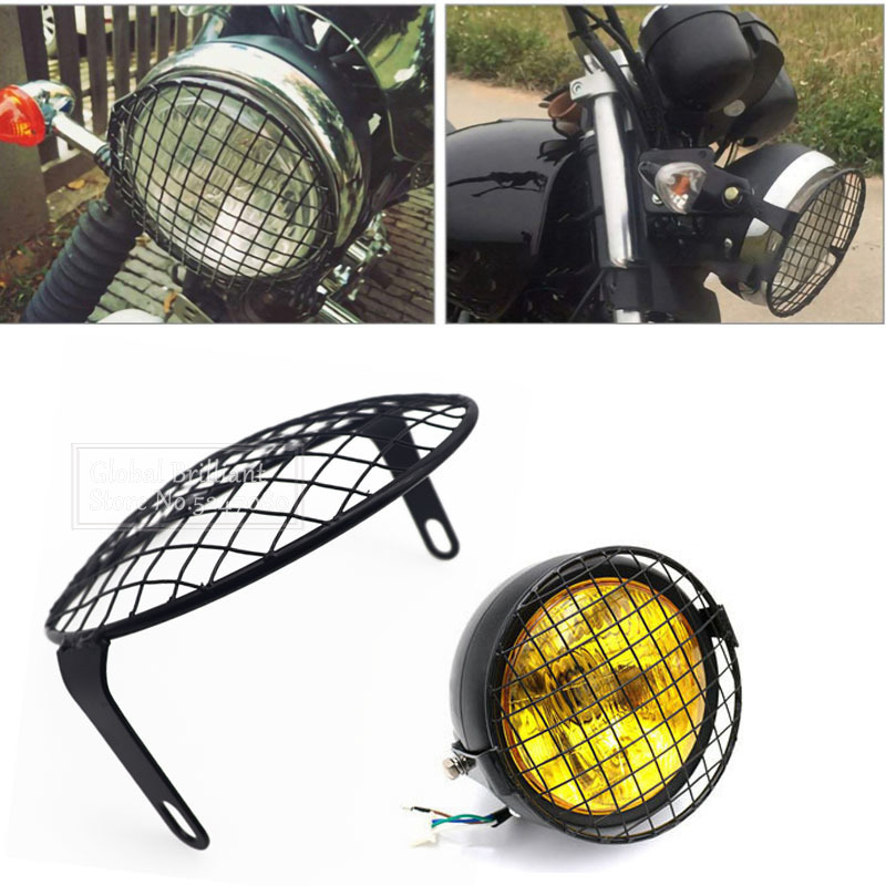 Mountain Biking Denver - Universal 7inch Retro Style Motorcycle Headlight