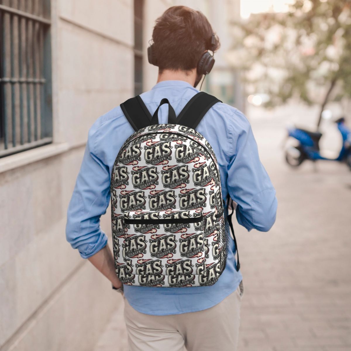 Mountain Biking Backpack - Gasgas Motorcycle Mountain Bike Backpack Student