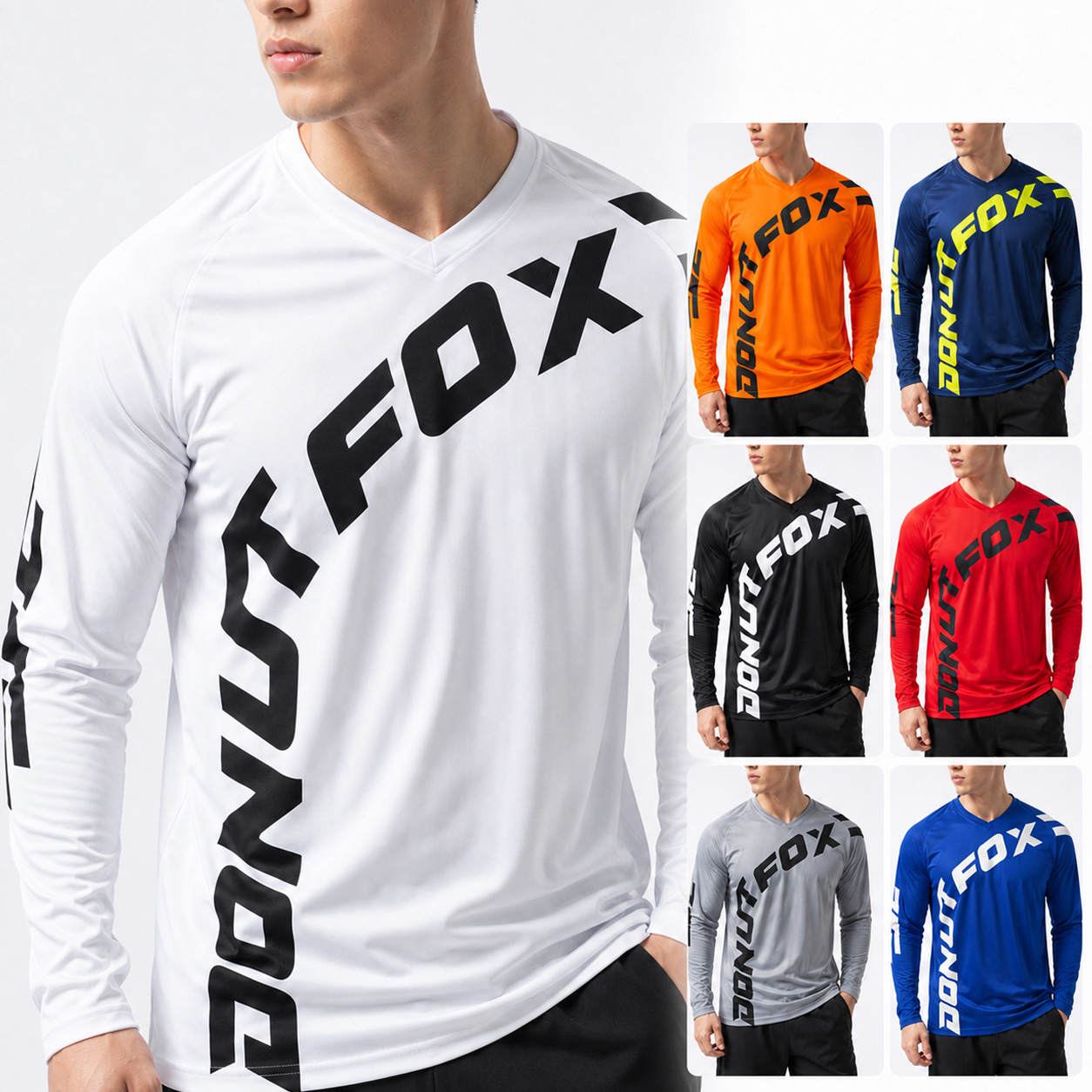 Mountain Biking Apparel - Men Outdoor Recreation MTB Long Sleeve