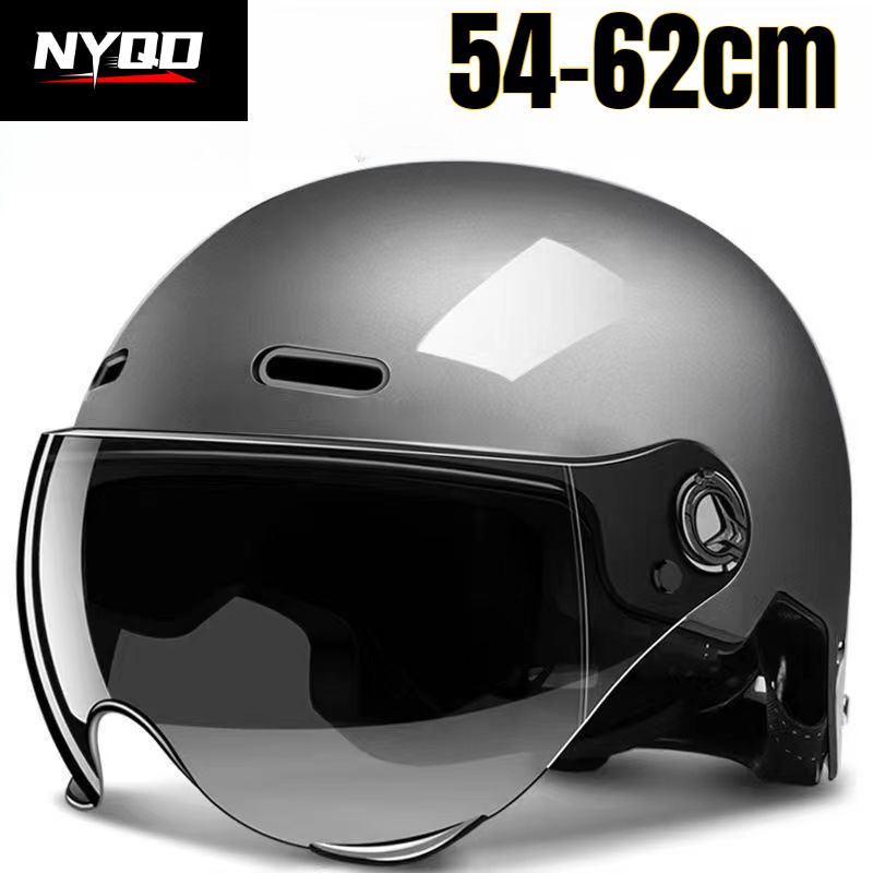 Mountain Biking Goggles - 3C Certified Half Helmet with Goggles