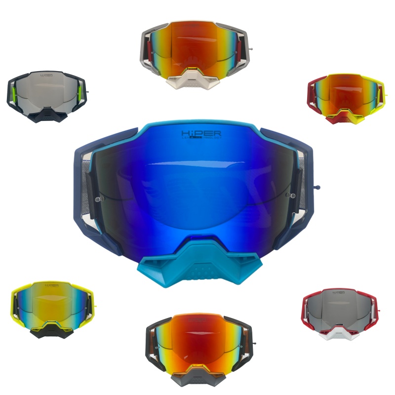 Mountain Biking Goggles - Adult Sports Protective Goggles Anti‑UV Windproof
