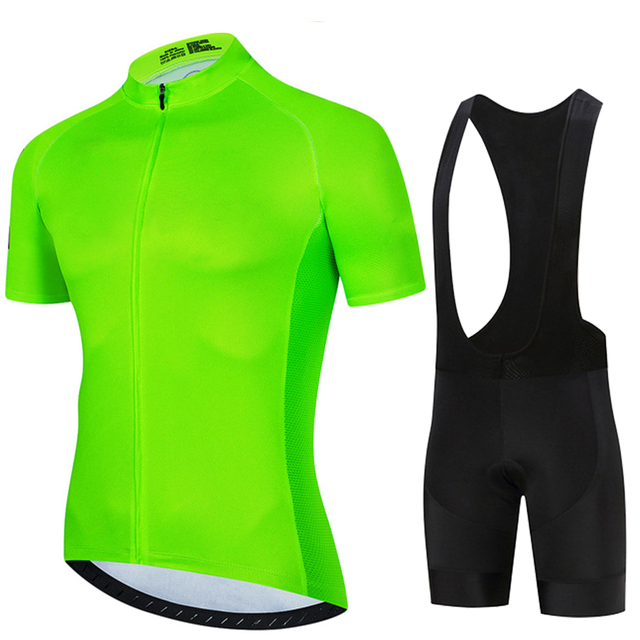 Fluorescent Green 2024 Solid c - Mountain Biking Uniform 评论和价格