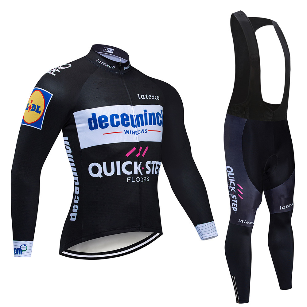 Quick step Cycling Jersey Set  - Mountain Biking Uniform 评论和价格