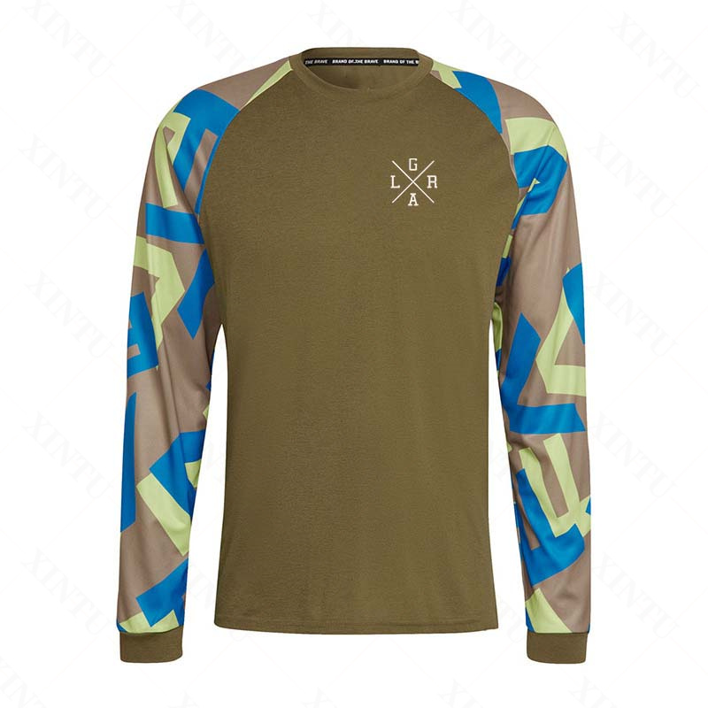 Men's Motorcycle Lrga Jersey M - Mountain Biking Apparel 评论和价格