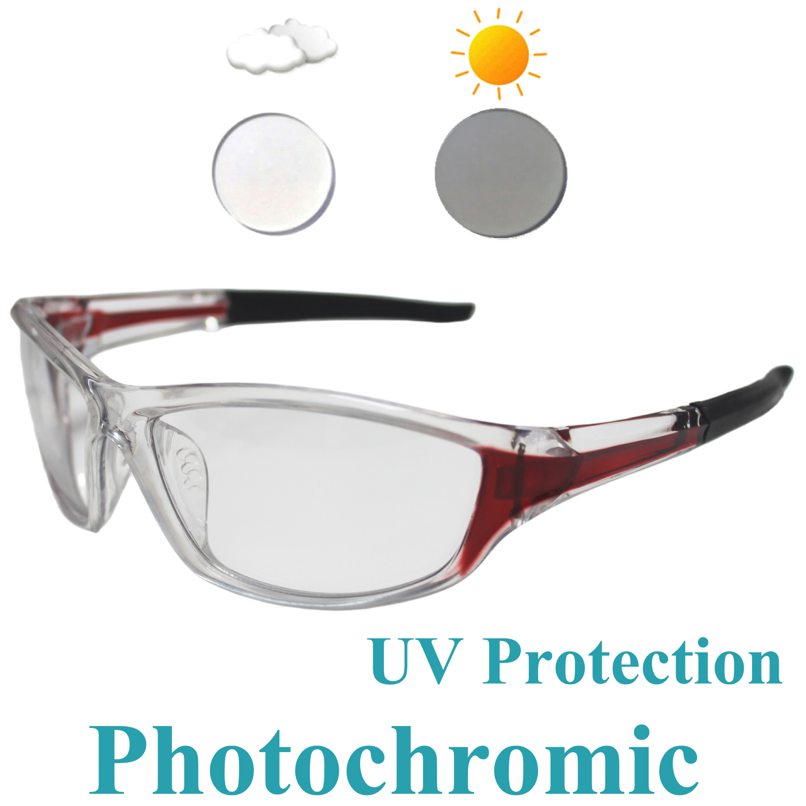 Photochromic Cycling Glasses B - Mountain Biking Goggles 评论和价格