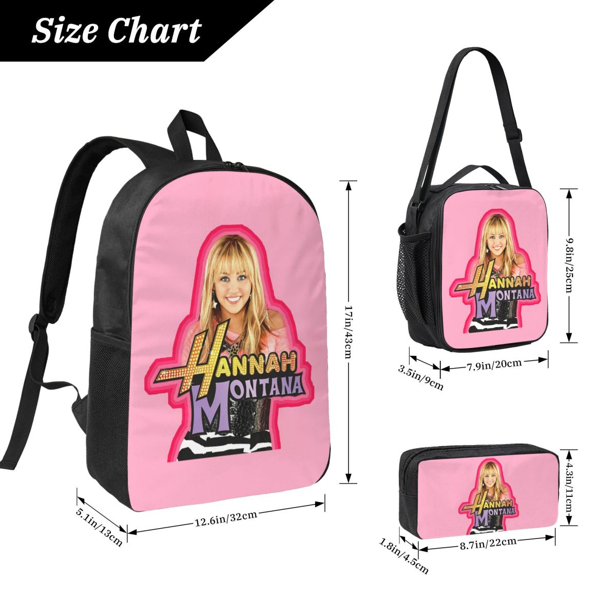 Hannah Montana Collage Backpac - Mountain Biking Backpack 评论和价格