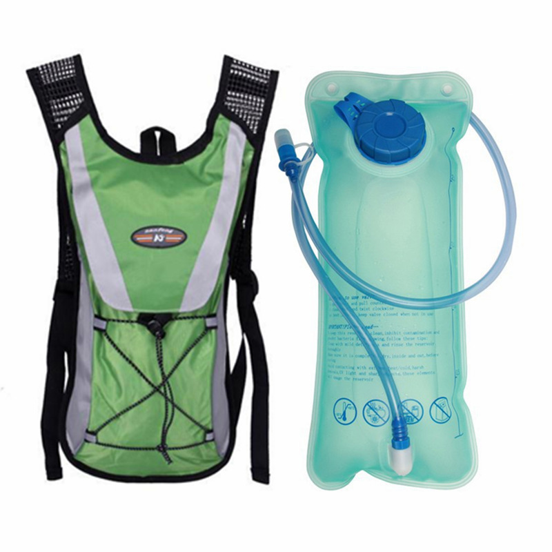 Bicycle Bag With 2L Water Bag  - Mountain Biking Backpack 评论和价格