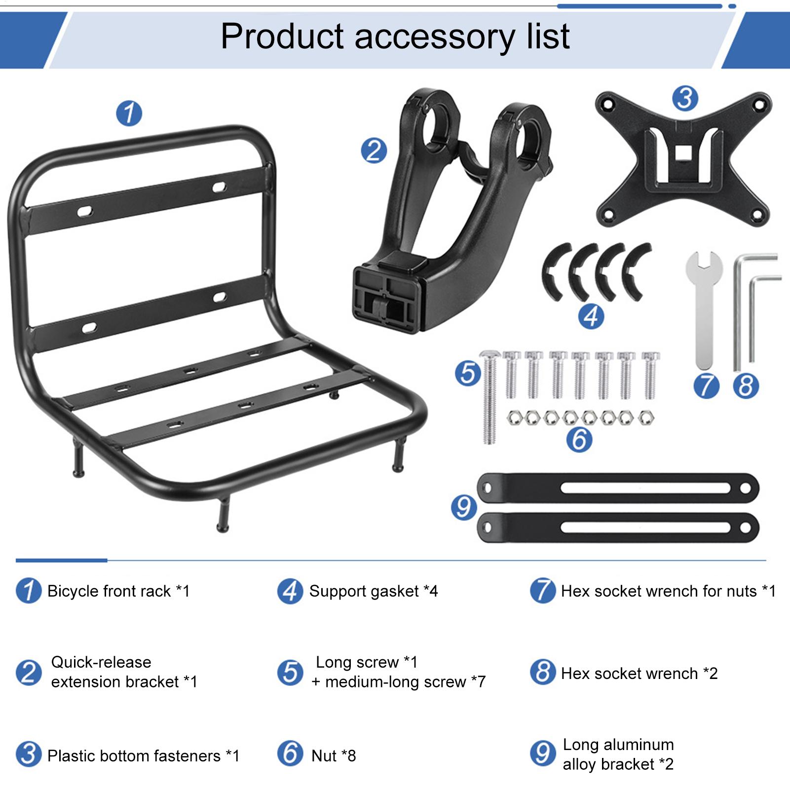 Front Bike Rack Quick Release  - Mountain Biking Kids 评论和价格