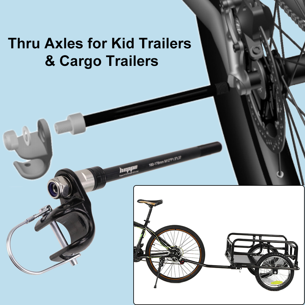 HEPPE Bicycle Trailer Thru Axl - Mountain Biking Kids 评论和价格