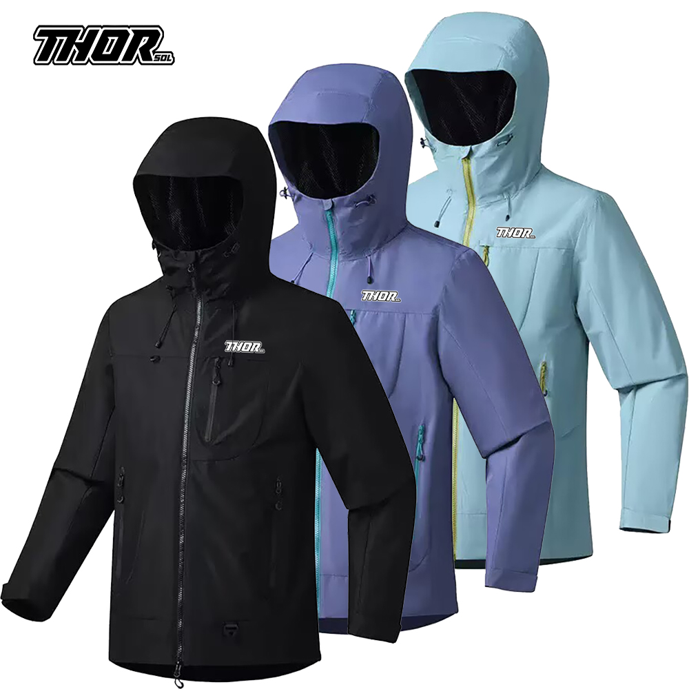 THORSOL Men's Cycling Rain Jac - Mountain Biking Rain Jacket 评论和价格