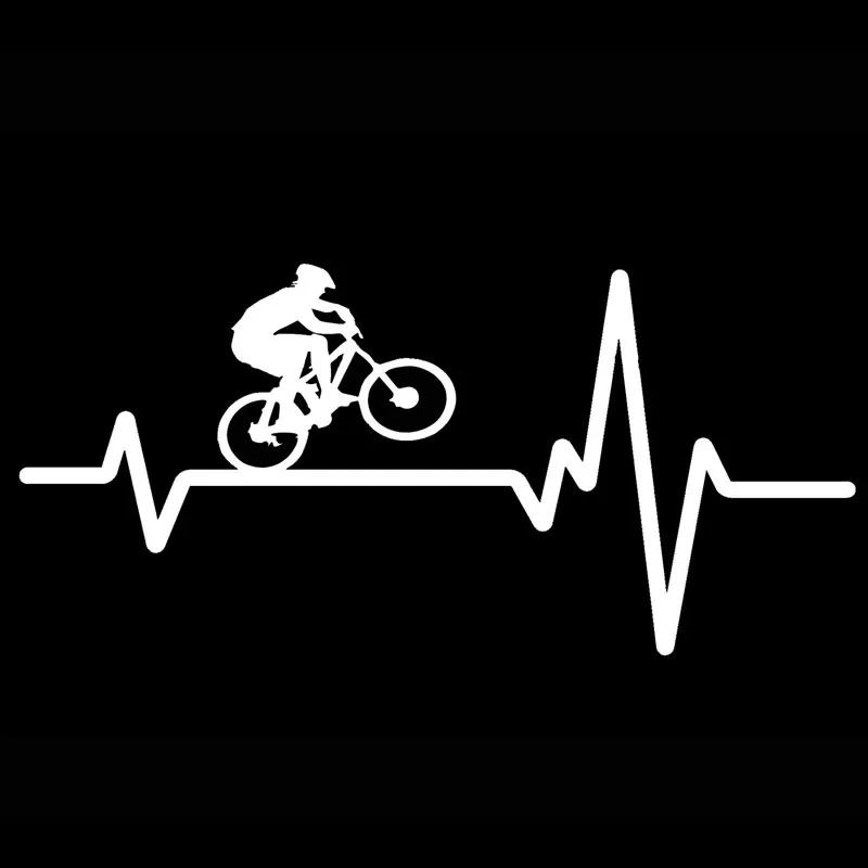 Creative Car Sticker Cycling M - Mountain Biking Cartoon 评论和价格