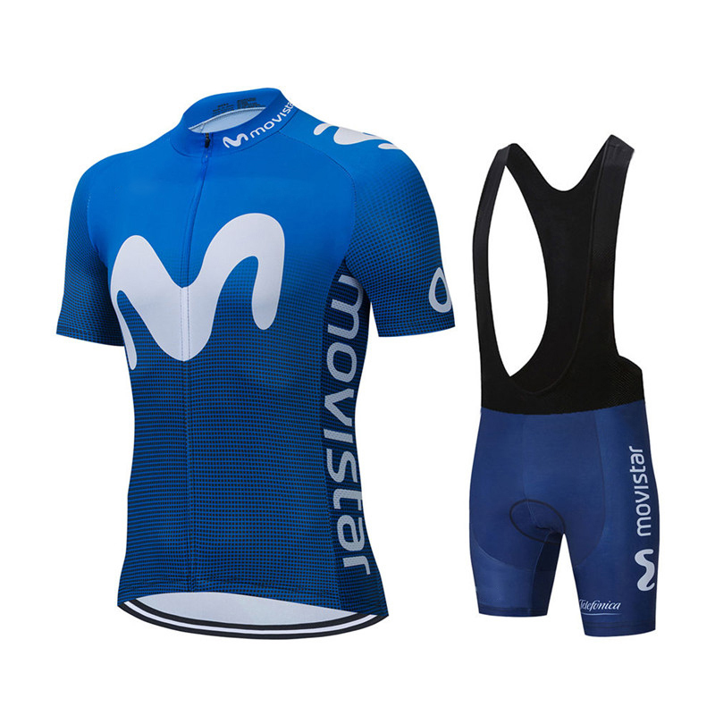 New Summer Movistar Team Cycli - Mountain Biking Uniform 评论和价格