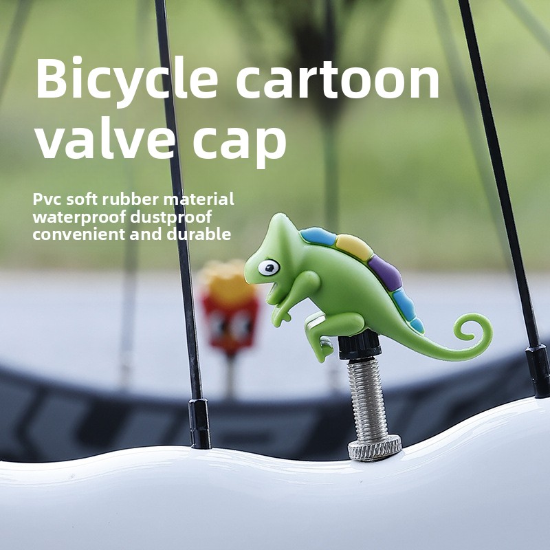 Creative Cartoon Silicone Bicy - Mountain Biking Cartoon 评论和价格