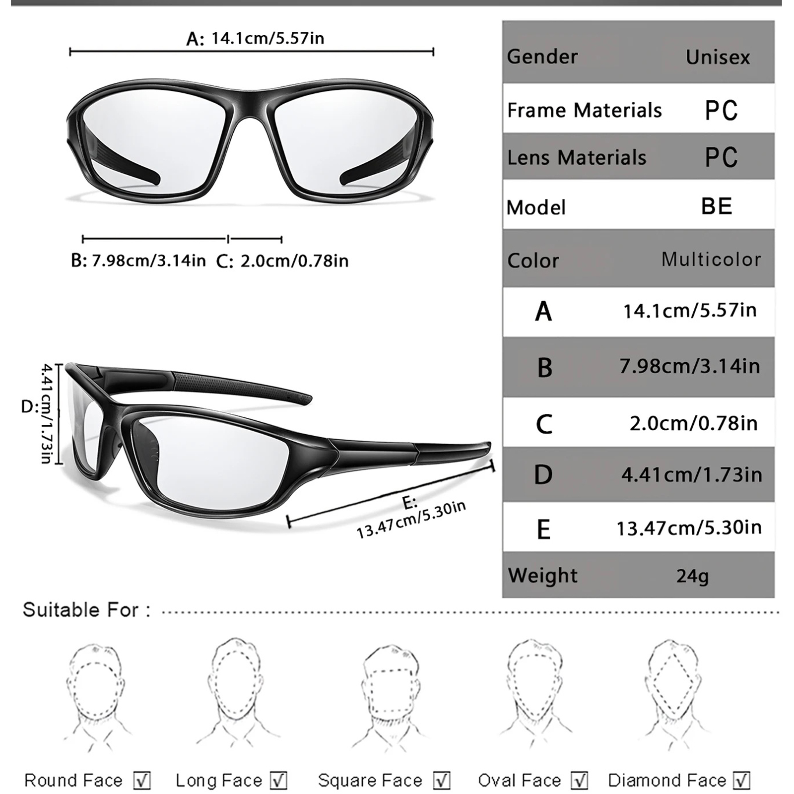 Photochromic Glasses Bicycle E - Mountain Biking Goggles 评论和价格