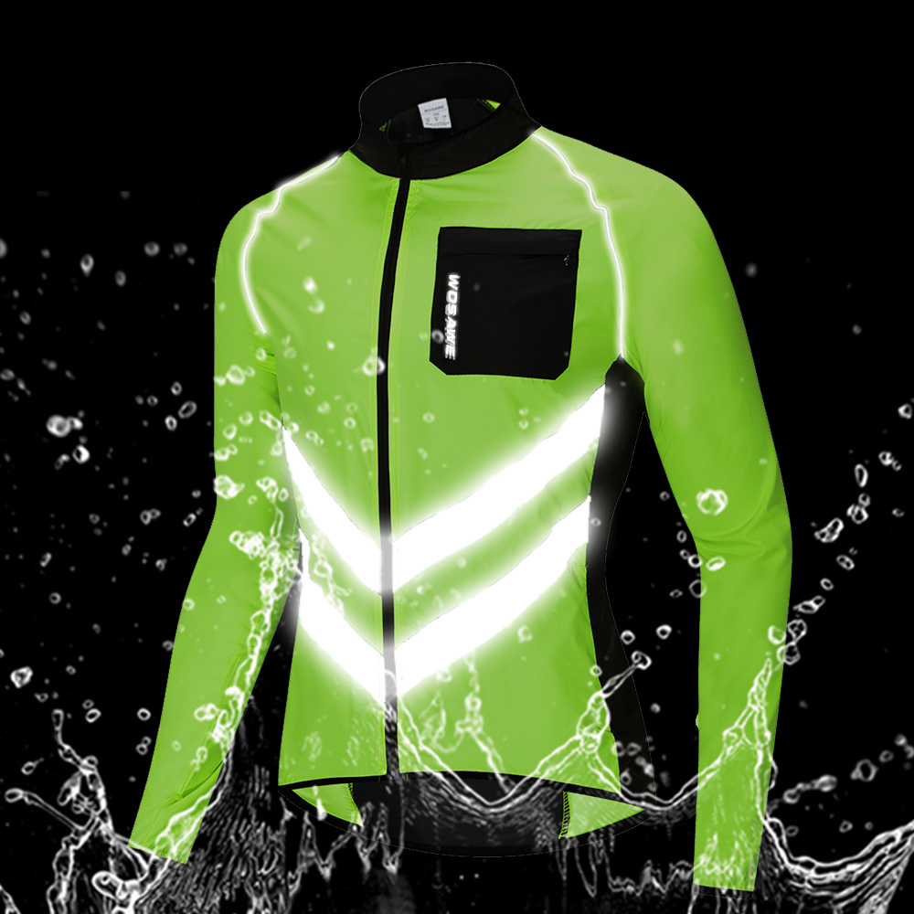 WOSAWE Cycling Rain Jacket Hig - Mountain Biking Rain Jacket 评论和价格