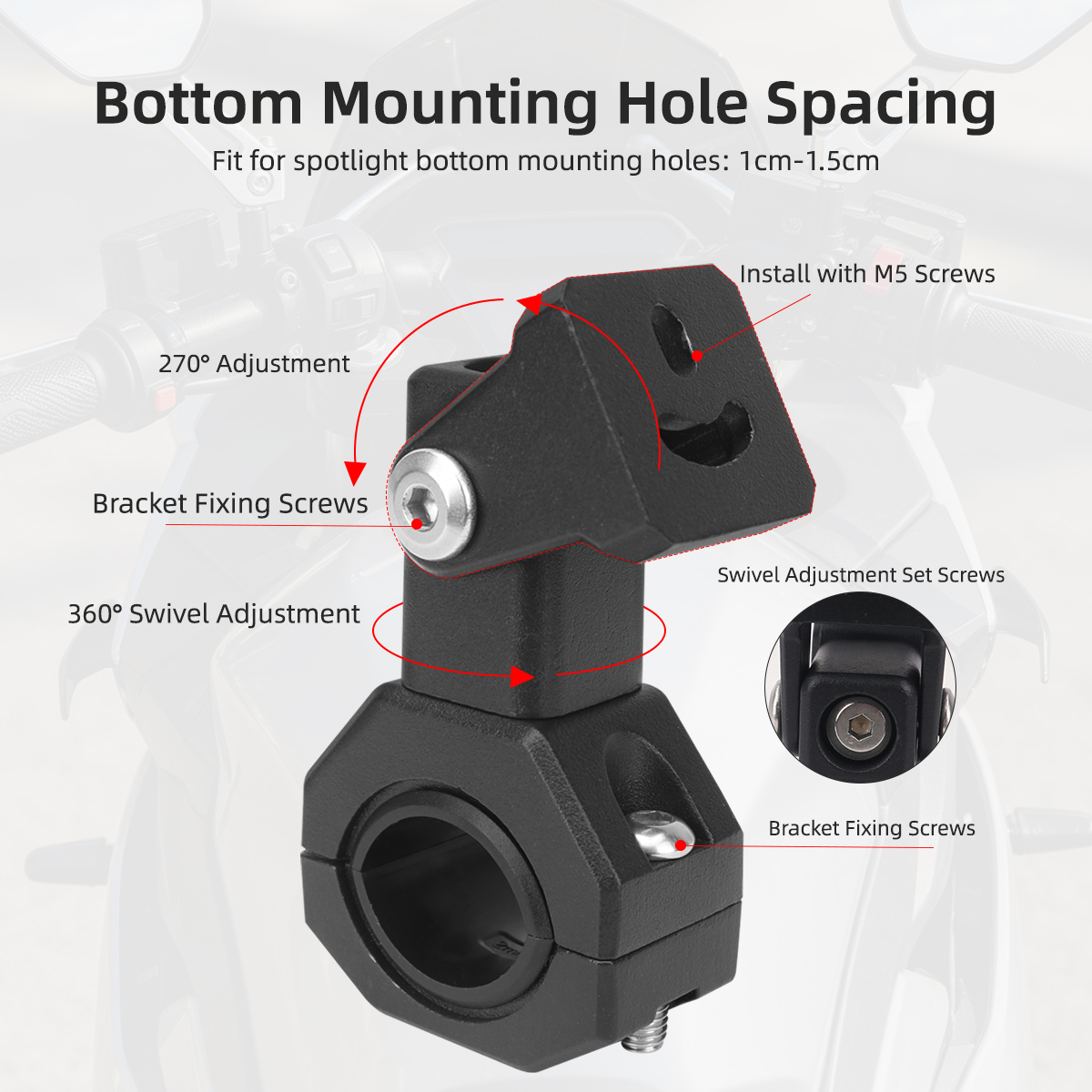1/2X Universal Motorcycle LED  - Mountain Biking Denver 评论和价格