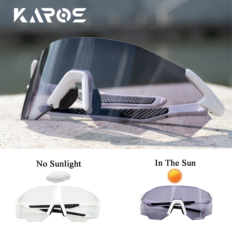 KAROS Photochromic Cycling Gla - Mountain Biking Goggles 评论和价格