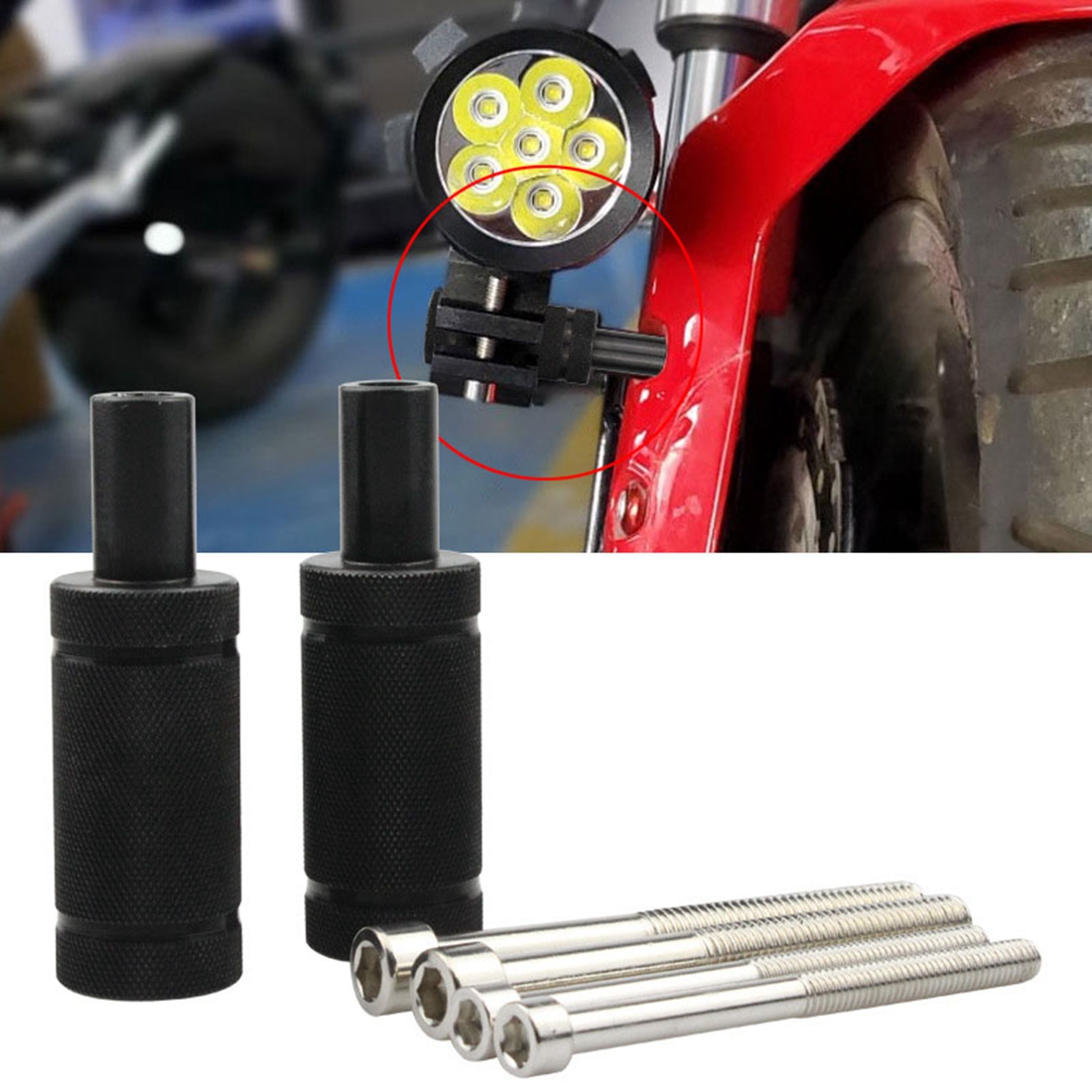 Motorcycle Headlight Mount Hol - Mountain Biking Denver 评论和价格
